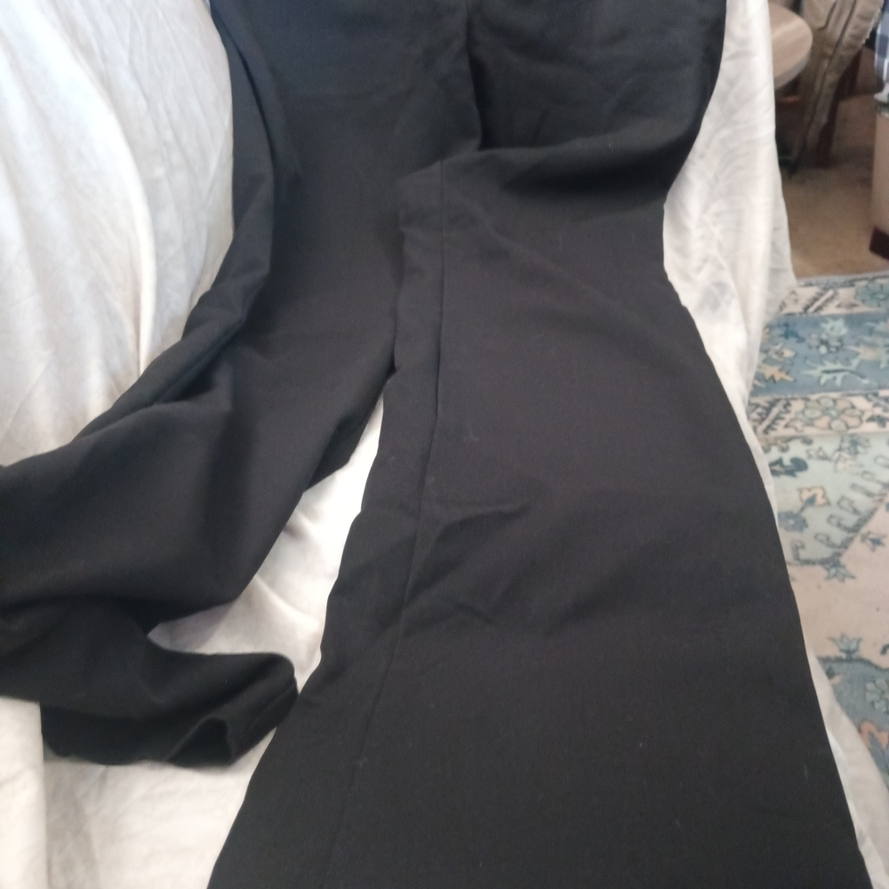 Wide Leg Black Pants